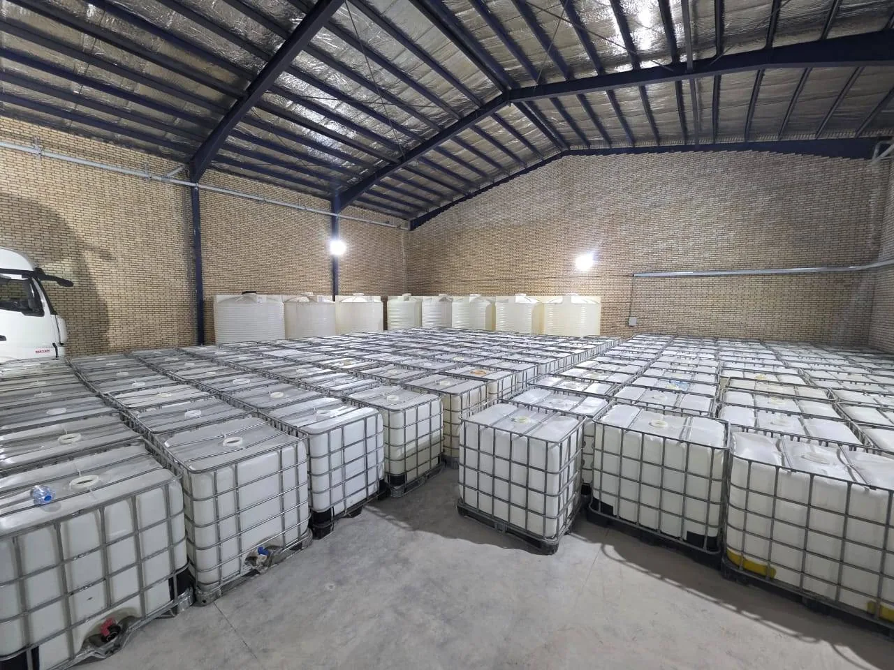 Industrial product storage